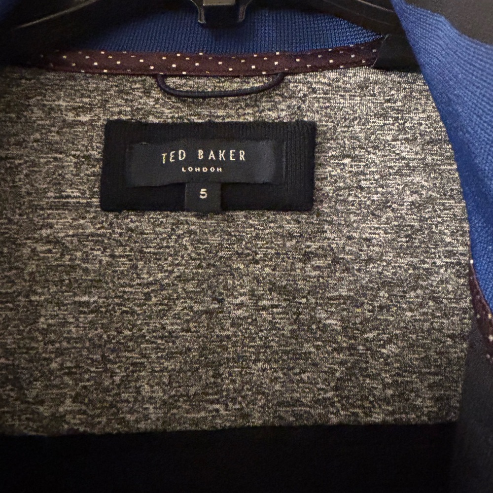 Ted Baker Textured Zip-Up Sweater - Picture 4 of 5